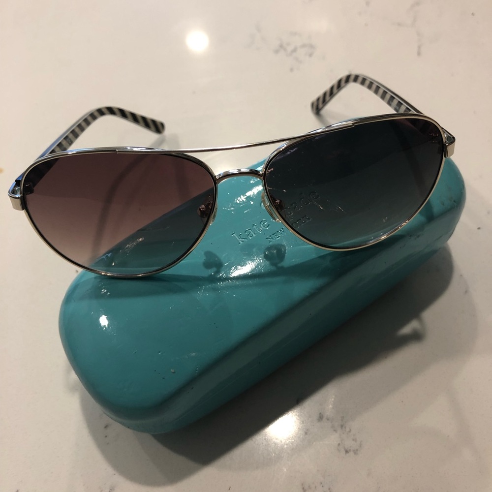 Authentic Kate Spade Aviator Sunglasses